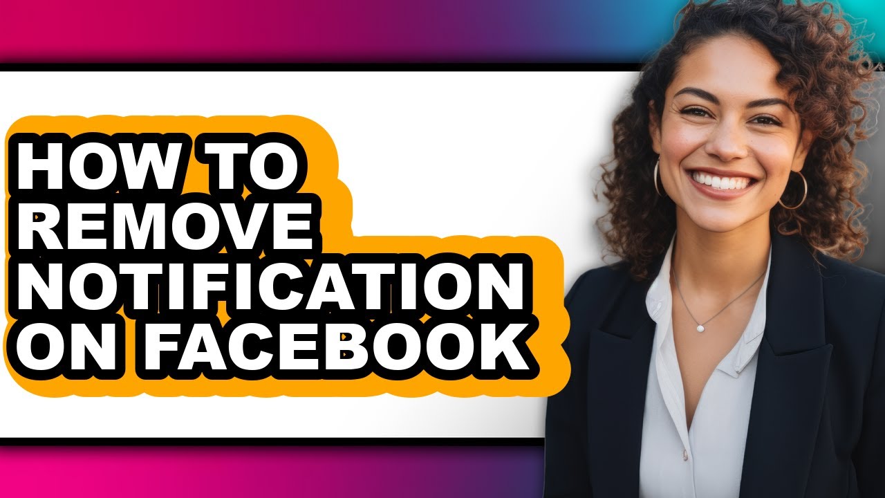 How to Remove Notification on Facebook - Step by Step - YouTube