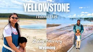 2 Day Yellowstone National Park Itinerary ~ Best Attractions, Scenic Spots & Travel Tips !