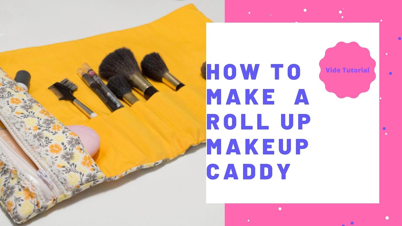 How-to: Makeup Brush Carrier by Crafty Gemini 