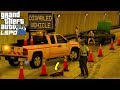 GTA 5 Mod DOT Roadside Assistance Message Board Truck Helping Broken Down Vehicles On The Highway