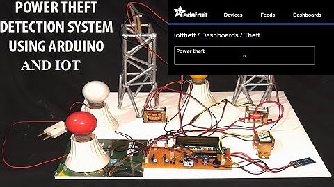 Power theft detection in transmission line using arduino & IOT ! Best Electrical engineering project