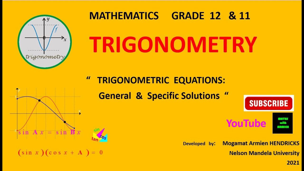 grade 12 trigonometry assignment