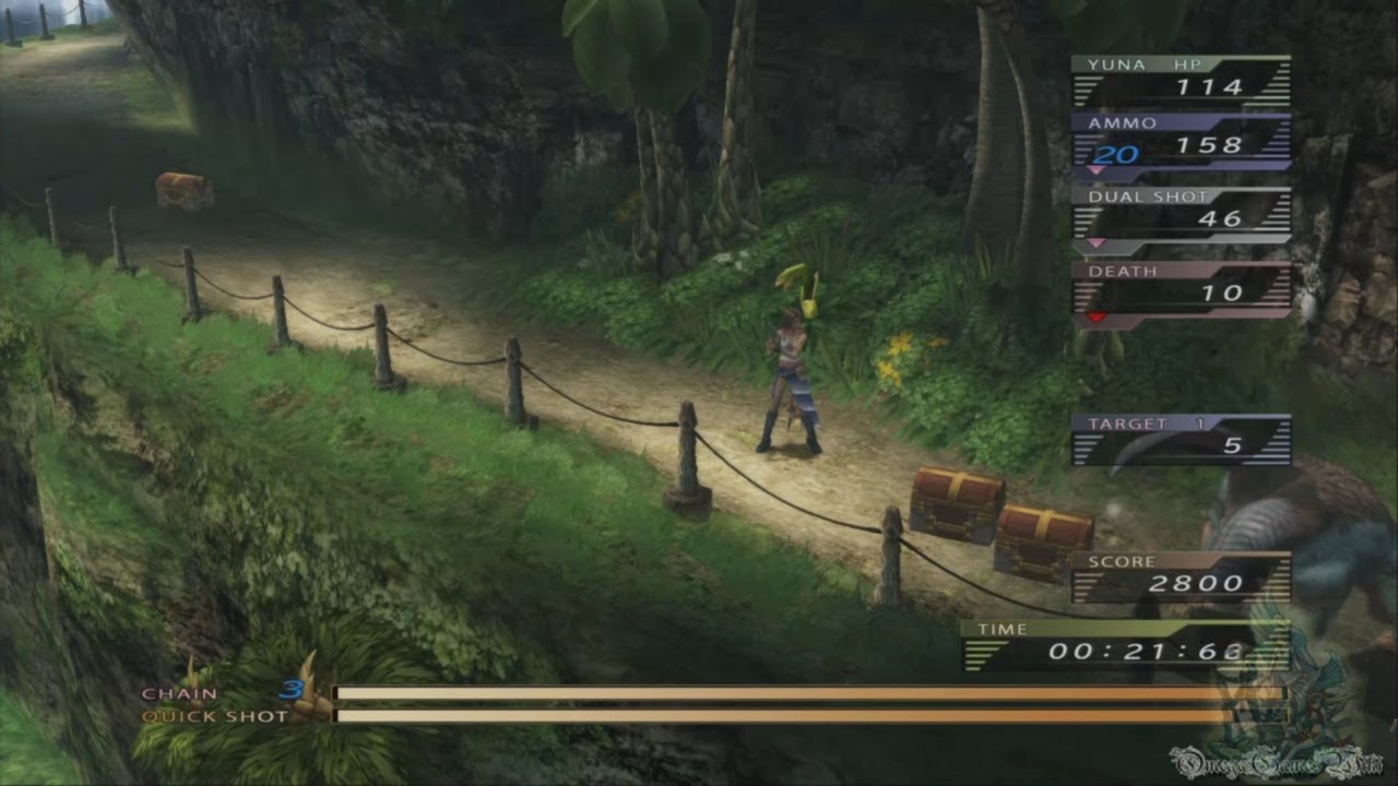 Final Fantasy X 2 Hd Remaster サブイベント ガンシューティング スコア2800ガイド トロフィー ザ ガンナー Youtube