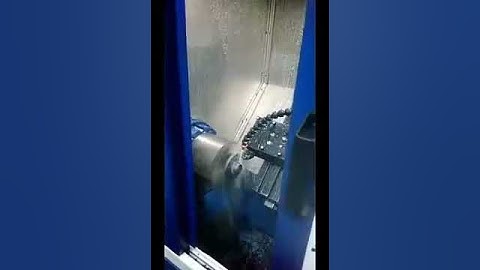 Slant Bed CNC Lathe with Linear Tools (kosparh@yahoo.com)