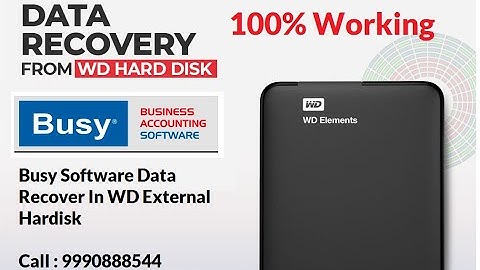 #busy Software Data Recover In Hard Drive (Hindi) Hard Disk Ka Data Kaise Nikale