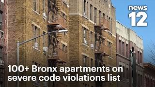Over 100 Bronx apartment buildings now on city's strict housing enforcement list | News 12