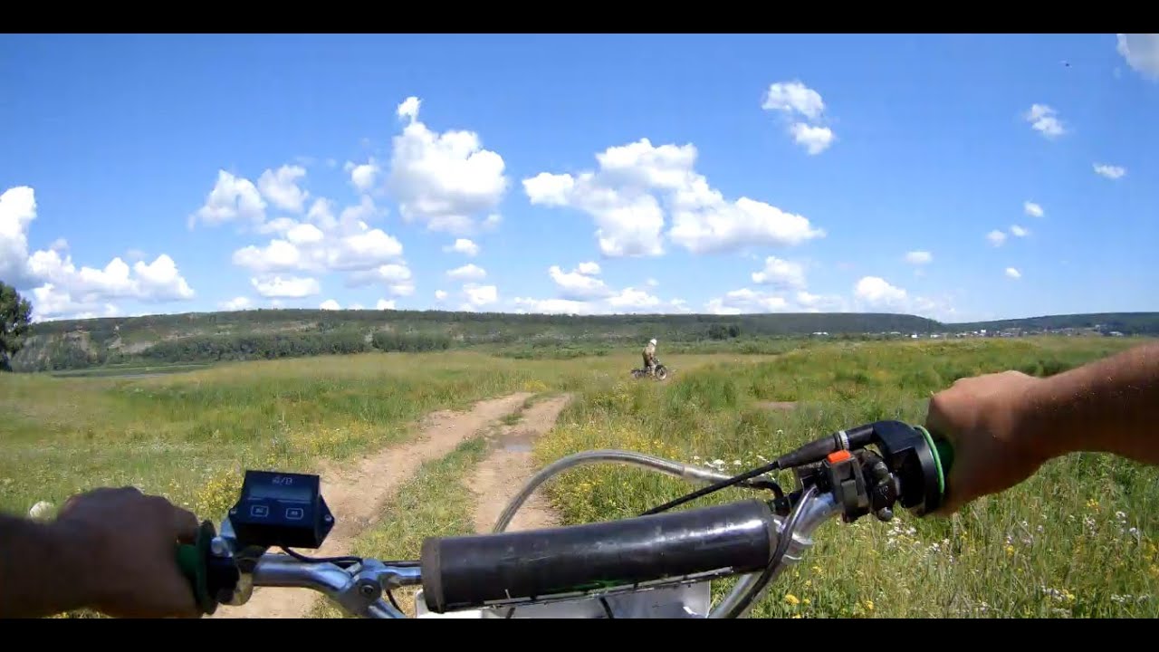 Выехали за деревню протестировать китайский питбайк RACER CFR 125 куб.