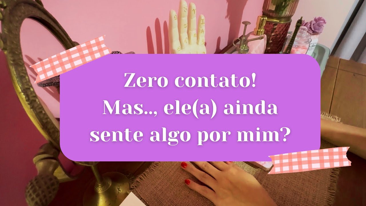 Zero contato! Mas, ele(a) ainda sente algo por mim? #tarot #baralhocigano #amor 