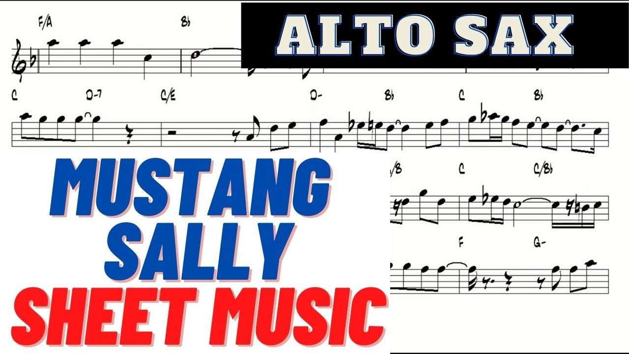 Mustang Sally   Bonny Rice 1966 Alto Sax