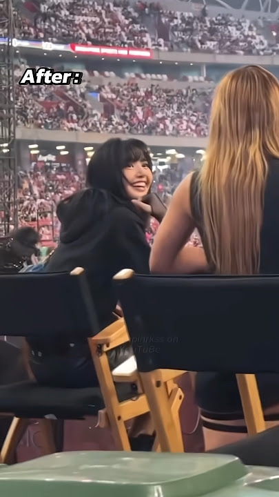 Chaelisa in area Taylor Swift concert #shorts #blackpink #rosé #lisa