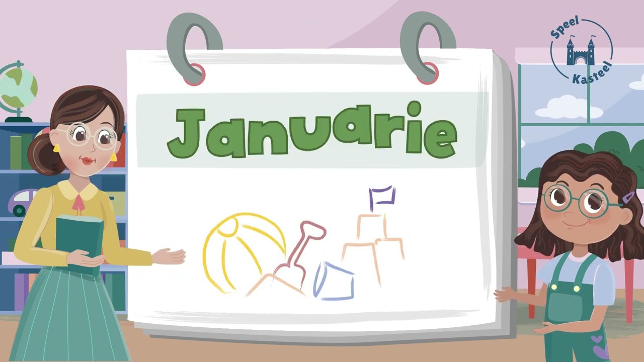 Maande van die jaar | Speelkasteel | Afrikaanse liedjies vir kinders