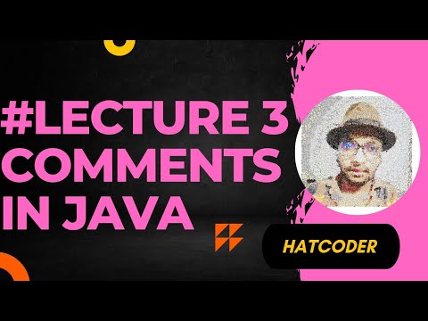 #lecture3 Comments in Java from  java series  #java #comments #education #learn #code