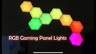 Hexagon Gaming Led Panel Lights Unboxing And Installation