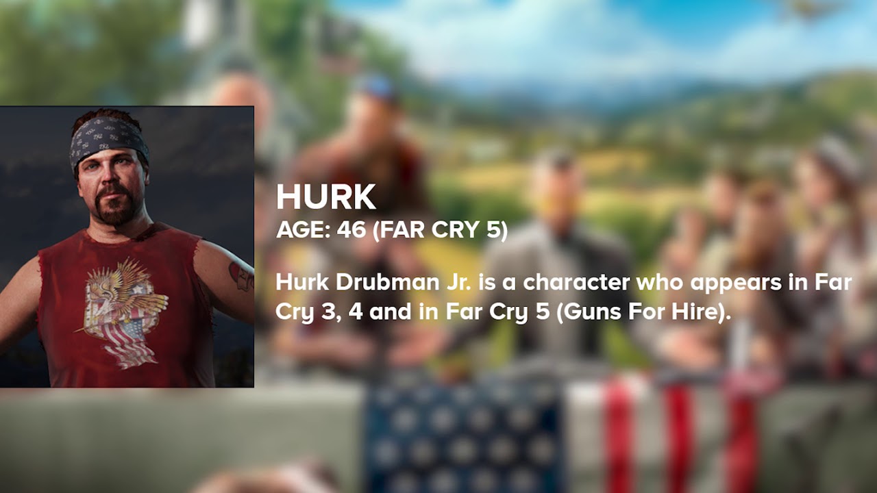 Hurk - FAR CRY 5 CHARACTER (Audio Only)
