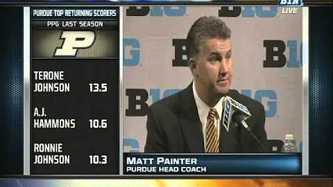 Coach Painter B1G Media Day Highlights