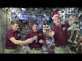 Space Station Crew Celebrates the Holidays Aboard the Orbital Lab
