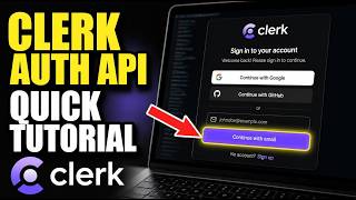 How to authorize with Clerk authentication API - Quick Tutorial