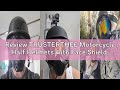 Review TRUSTERTHEE Motorcycle Half Helmets with Face Shield, German Style Motorcycle Helmet for Adul