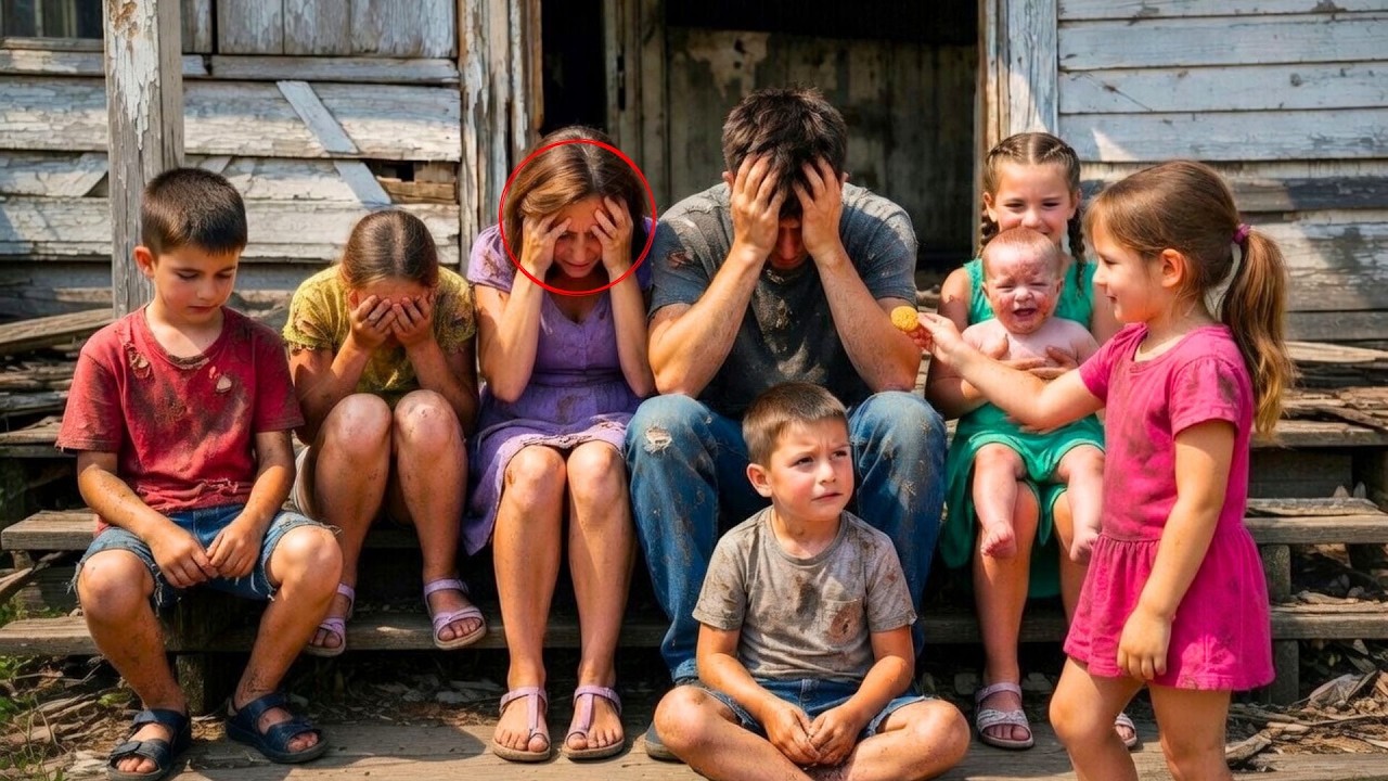 A FAMÍLIA TINHA TUDO, MAS O PAI MORREU... E A VIÚVA COM 7 FILHOS PERDEU A CASA, A COMIDA E ATÉ A FÉ!