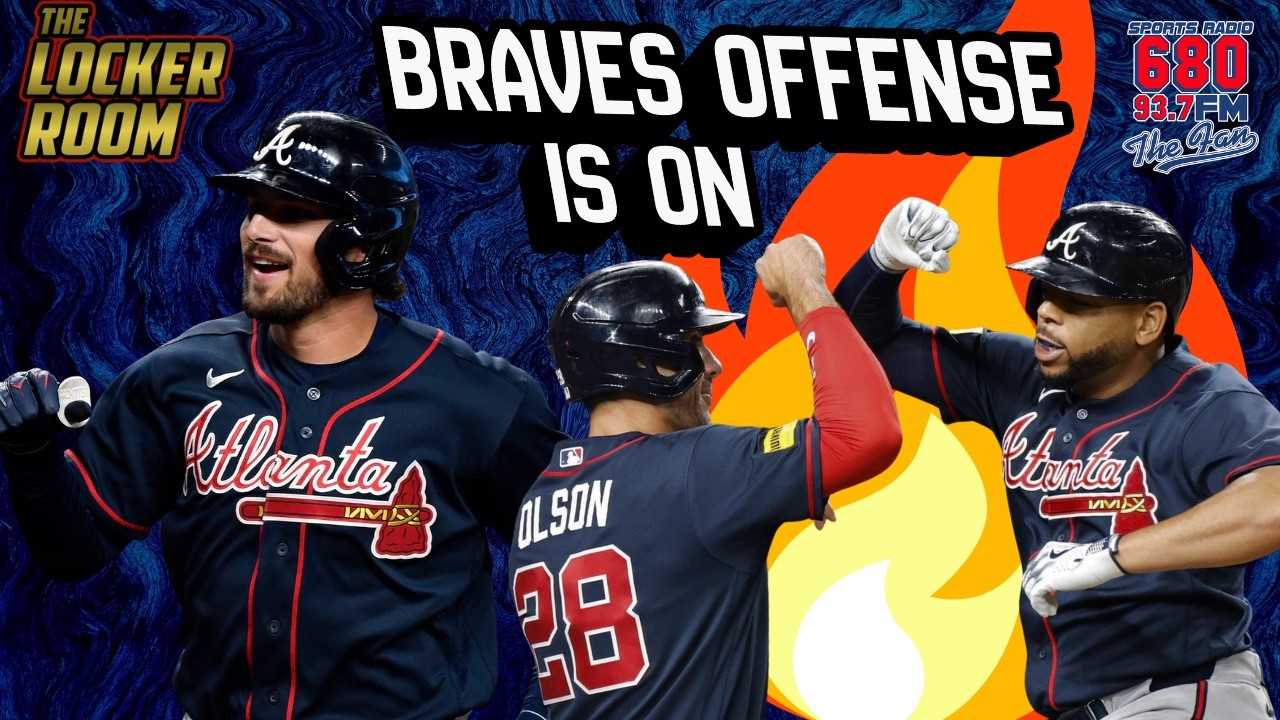 Braves Cruise Past Marlins as Offense Comes Alive - YouTube