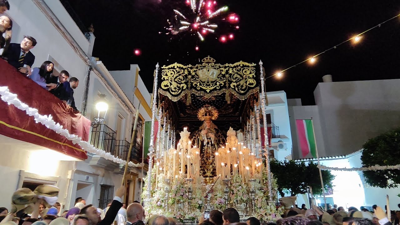 [4K] Procesión Coronación Soledad, Cantillana mayo 2024