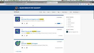 Mulesoft & Trailhead walkthrough.