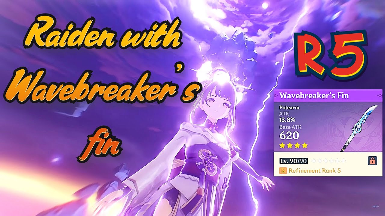 C0 Raiden with R5 Wavebreaker's Fin (Damage Test with buff)