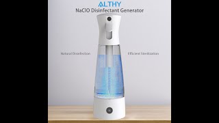 ALTHY Electrolyzed Water Disinfectant Generator screenshot 5