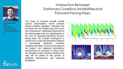 Interaction between stationary crossflow instabilities and forward-facing steps | Jordi Casacuberta