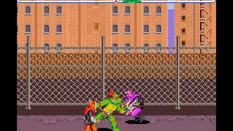 [SNES] Teenage Mutant Ninja Turtles Turtles in time Scene 2 | Alleycat blues