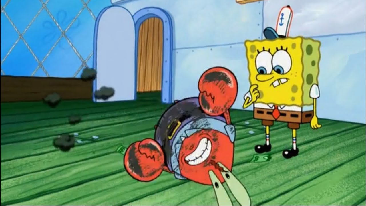 Spongebob - Money BURNING