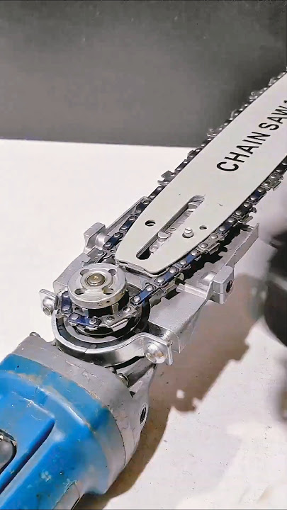 Angle grinder chain saw attachments #mechanical #engineering