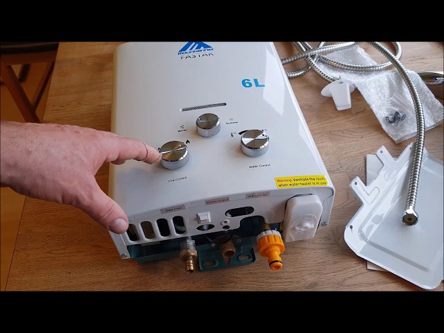 PORTABLE GAS SHOWER REVIEW AND HACK - YouTube