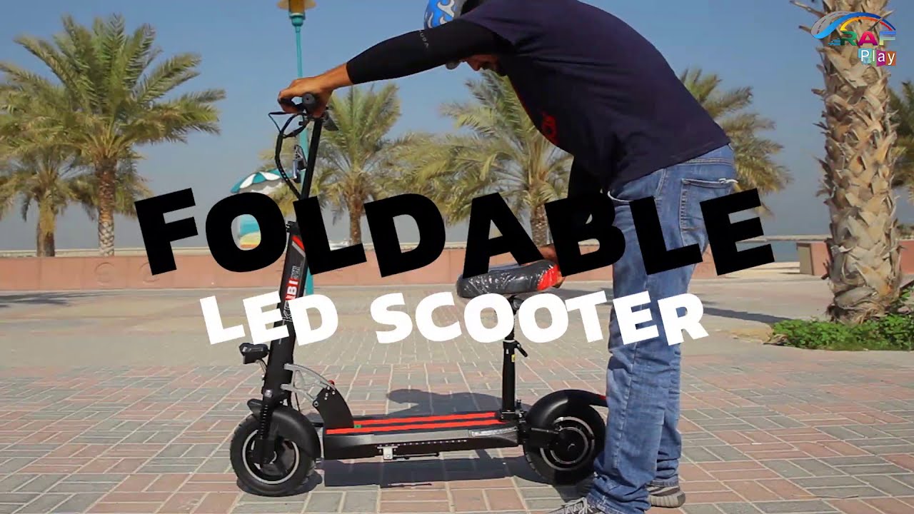 RAF MW E10 FOLDABLE ELECTRIC SCOOTER 800 WATTS WITH SEAT. 🛴 DUBAI