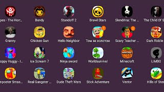 Eyes: Horror Game,Brawl Stars,Minecraft,Tom Gold Run,Bendy,Granny