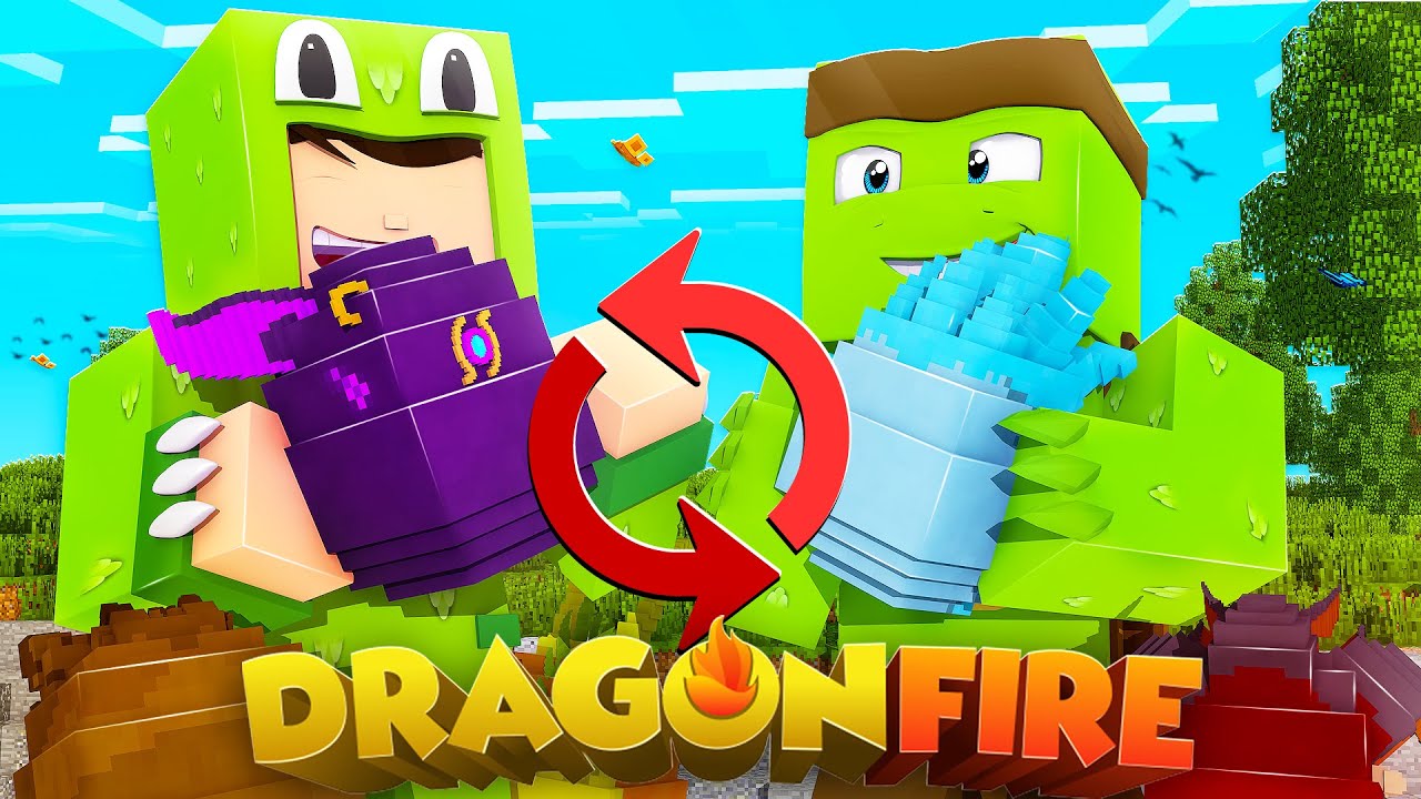 DragonFire - THE FIRST EVER DRAGON TRADE! - YouTube