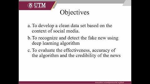 FYP1 presentation (Cybersecurity Fake News Detection in Social Media Using Deep Learning Algorithm)