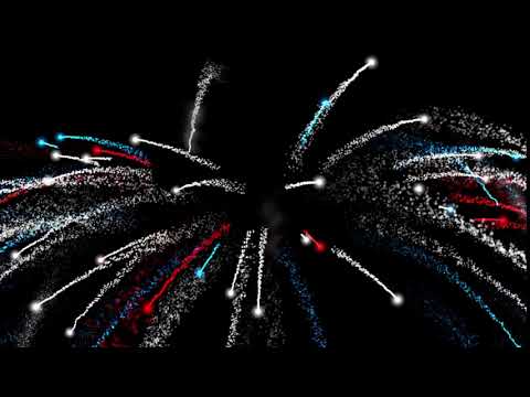 Fireworks animated motion background