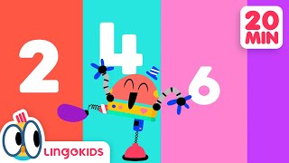 COUNTING SONG 🧮💙 + The Best Numbers Songs for Kids | Lingokids