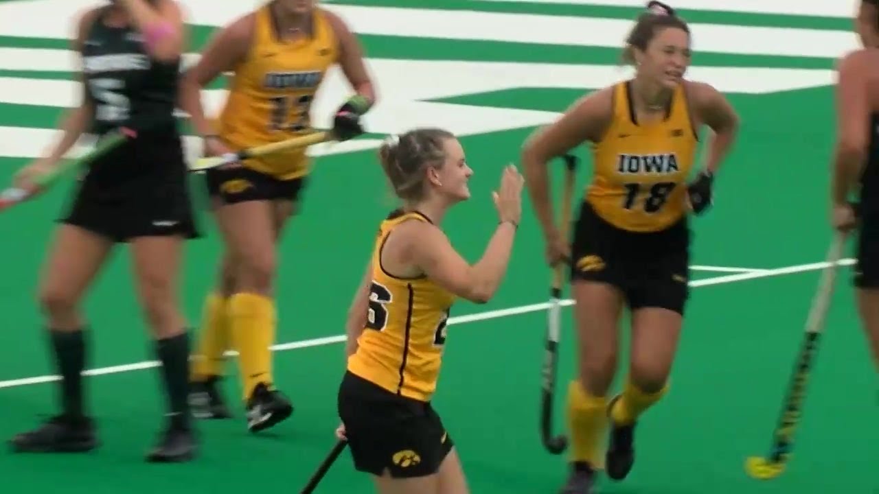 Top Plays Iowa at Michigan State Big Ten Field Hockey YouTube