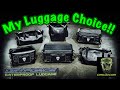 My luggage choice for road trips  ciro dryforce waterproof luggage