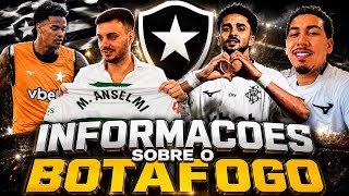🚨 INFORMAÇÕES SOBRE O BOTAFOGO: CHRIS RAMOS | SPFC, NEWTON E FERRARESI | ANSELMI | FIRMINO E BLUSA