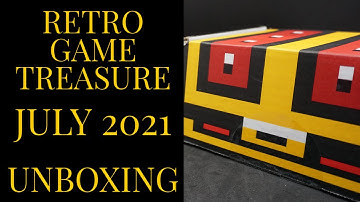 Retro Game Treasure July 2021 Unboxing