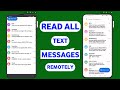 How to read text messages remotely on your other phone