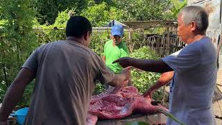 Nagkatay Naman Kami Ngayon Ng Baboy