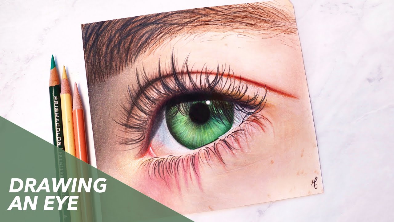 How to Draw an Eye in Colored Pencil (with Pictures) - wikiHow