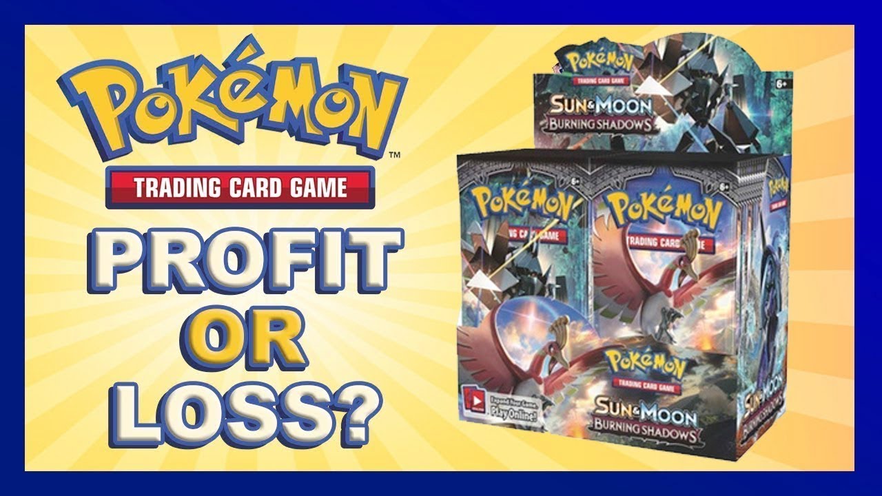 Profit Or Loss Burning Shadows Pokemon Tcg Booster Box Opening Youtube Profit Or Loss Burning Shadows Pokemon Tcg Booster Box Opening Youtube