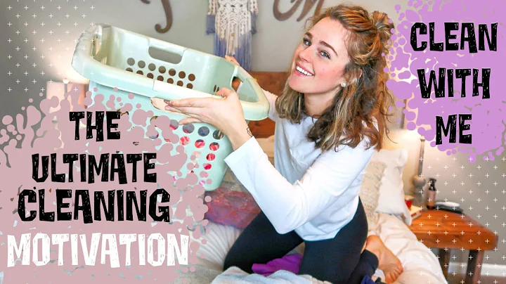 MY WHOLE HOUSE CLEANING ROUTINE + ULTIMATE MOTIVAT...