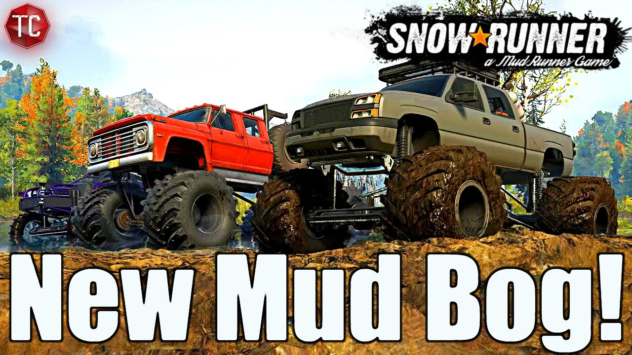 SnowRunner: MONSTERMAX, F750, & 240SX GO MUDDING!! Which is BEST!?