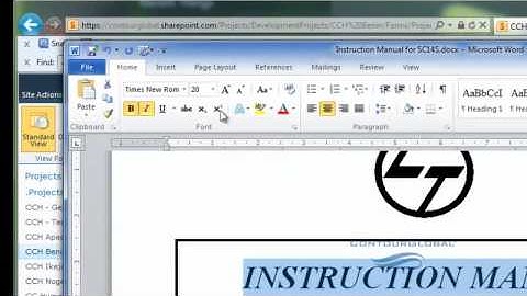 3 Edit Document and Document Properties